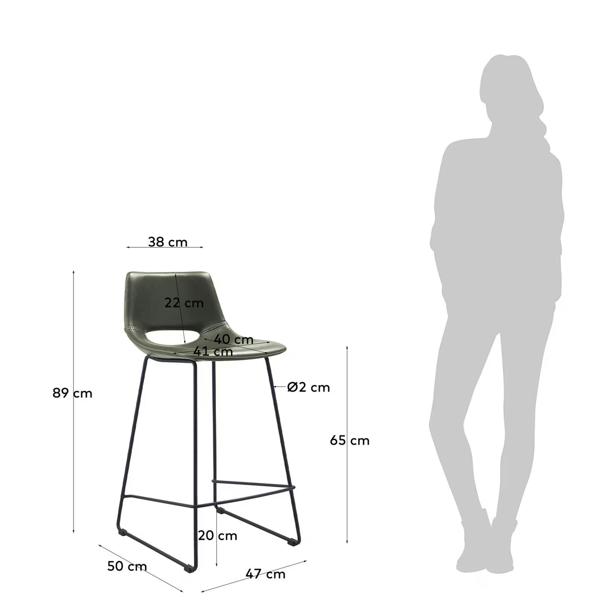 Ziggy Counter Stool