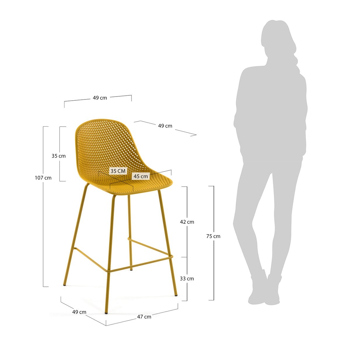 Quinby Bar Stool