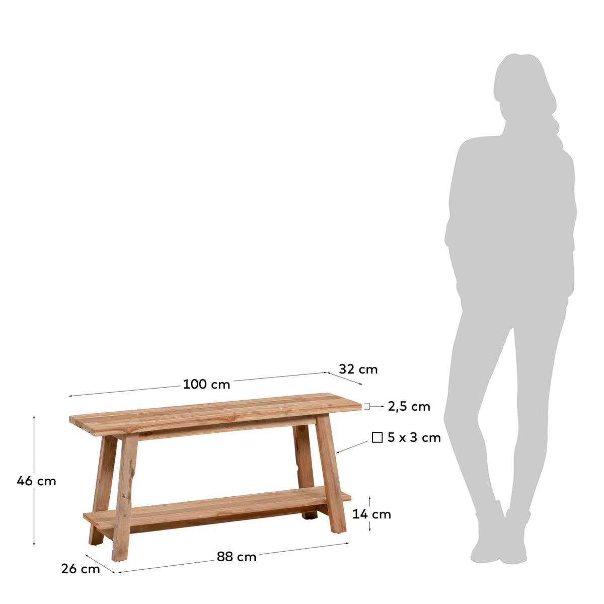 Safari Bench Small