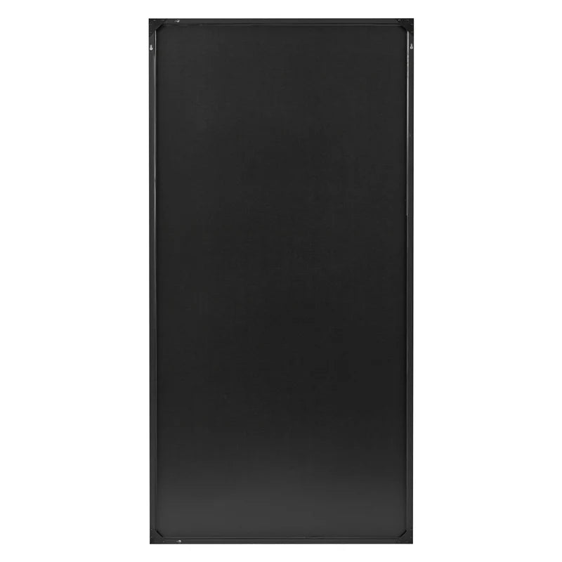 Elle XXL 200cm Rectangle Mirror Black