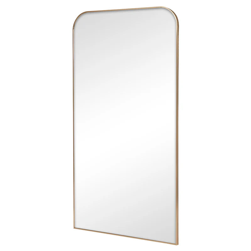 Ivy 165cm Rounded Mirror Gold