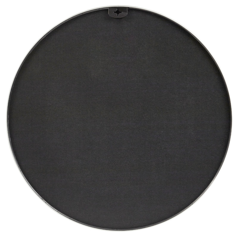 Linda 90cm Round Wall Mirror White