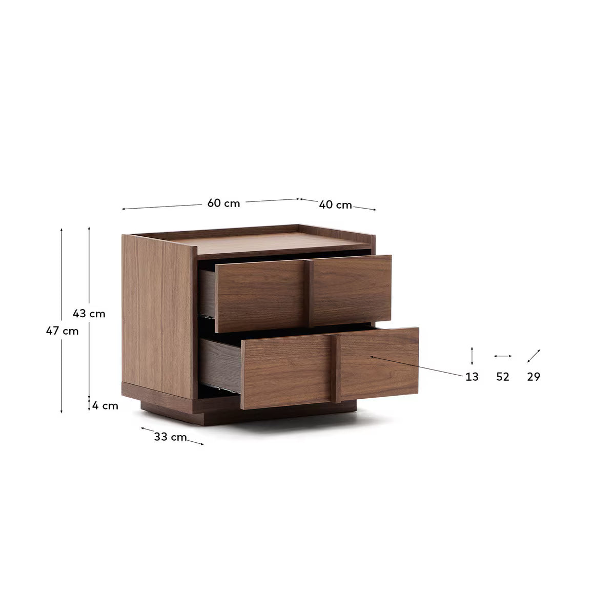 Onyx Bedside Table