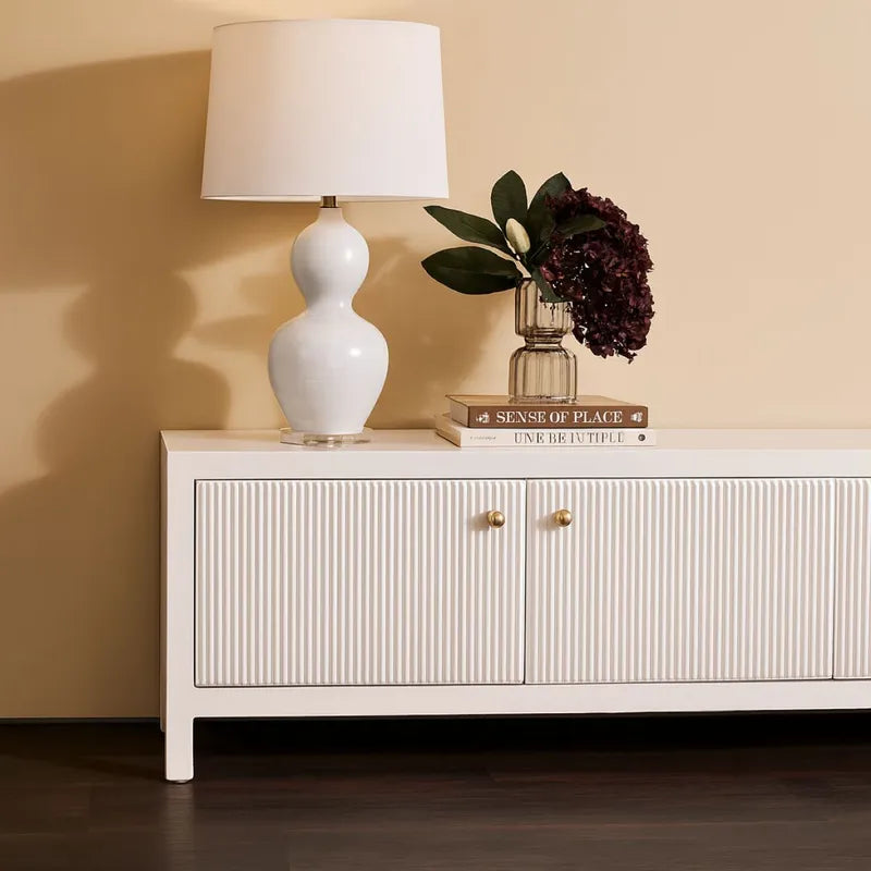 Bronte Table Lamp - White