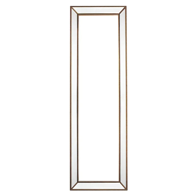 Zeta Cheval Mirror - Antique Gold