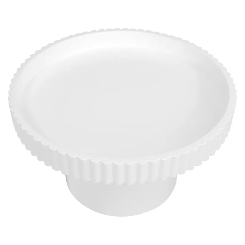 Blythe Footed Bowl - Large White