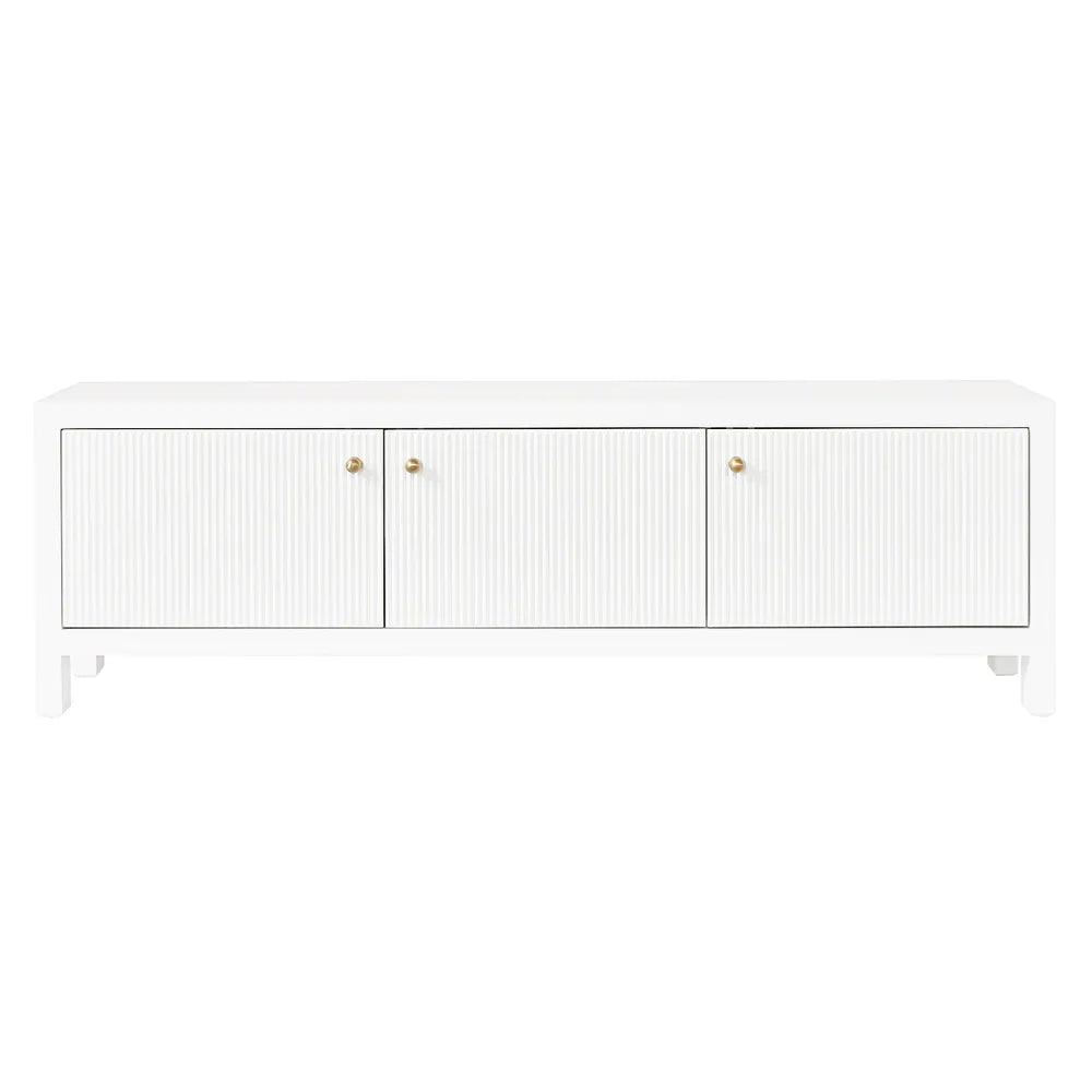 Ariana Entertainment Unit - Small White