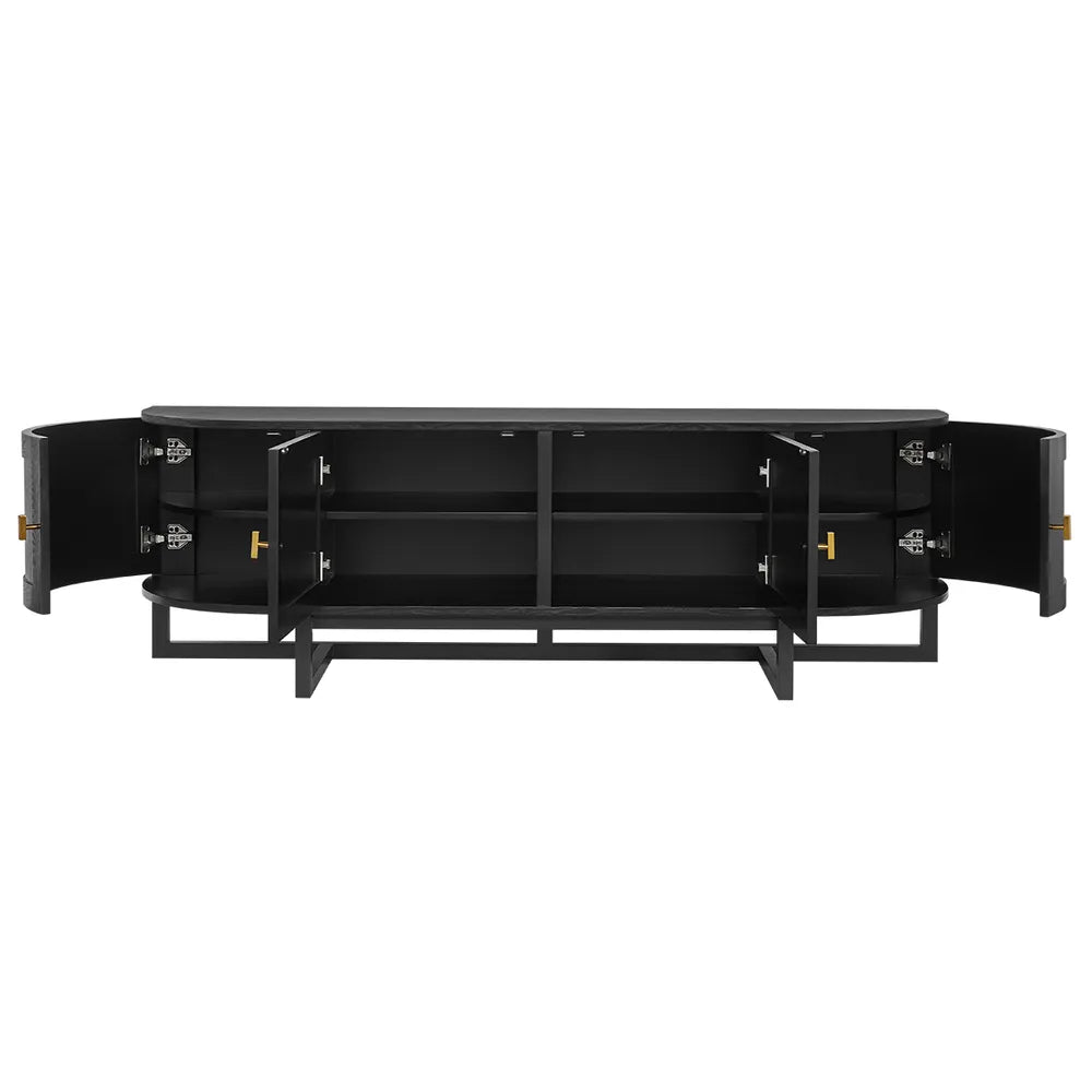 Theodore Entertainment Unit - Black