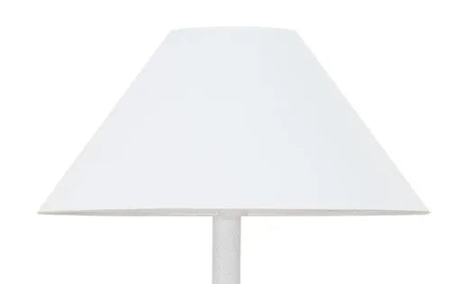 Marbella Floor Tapered Shade - White