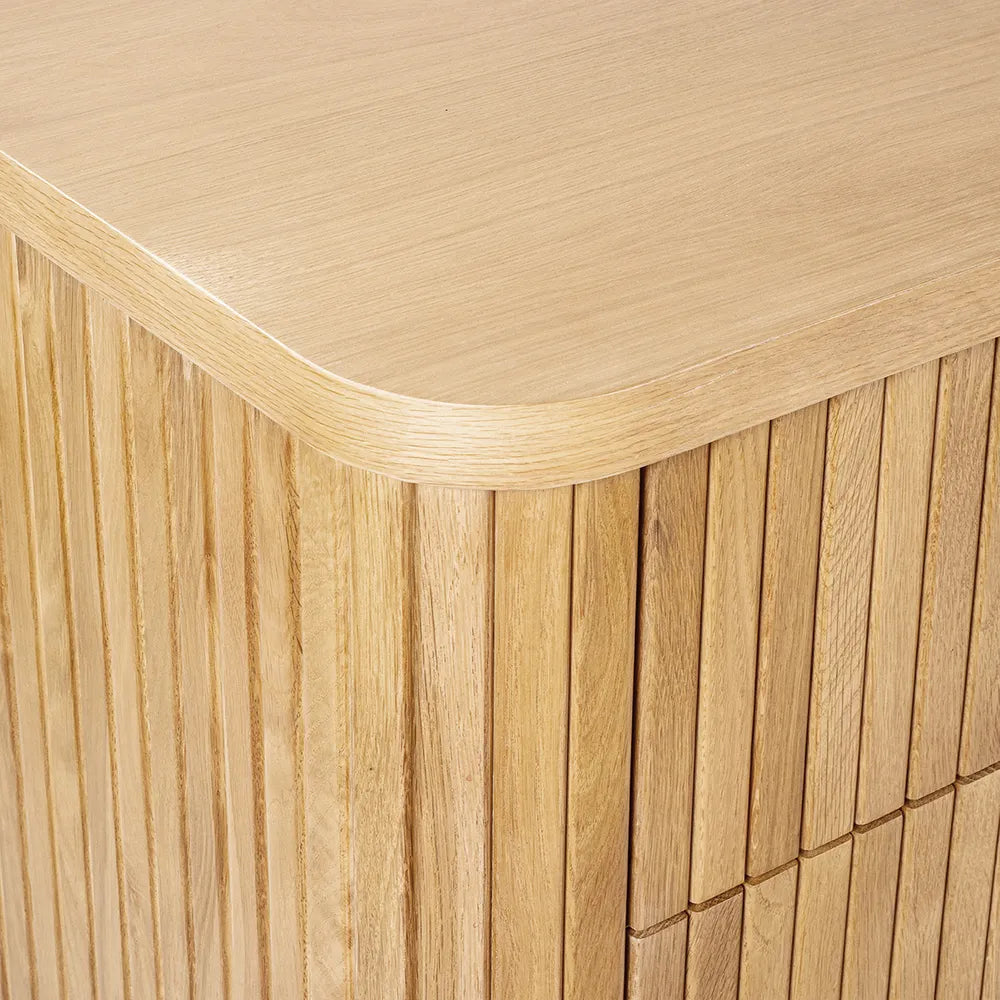 Sophia Oak 6 Drawer Chest - Natural