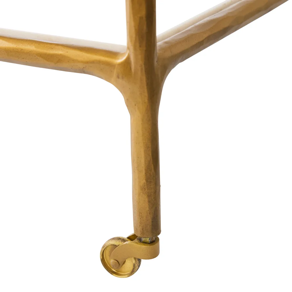 Harley Marble Bar Cart