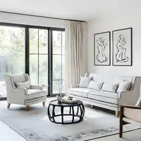 Bondi Hamptons 3 Seat Sofa