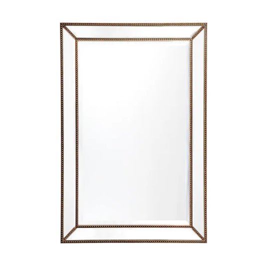 Zeta Wall Mirror - Medium Antique Gold