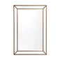 Zeta Wall Mirror - Medium Antique Gold