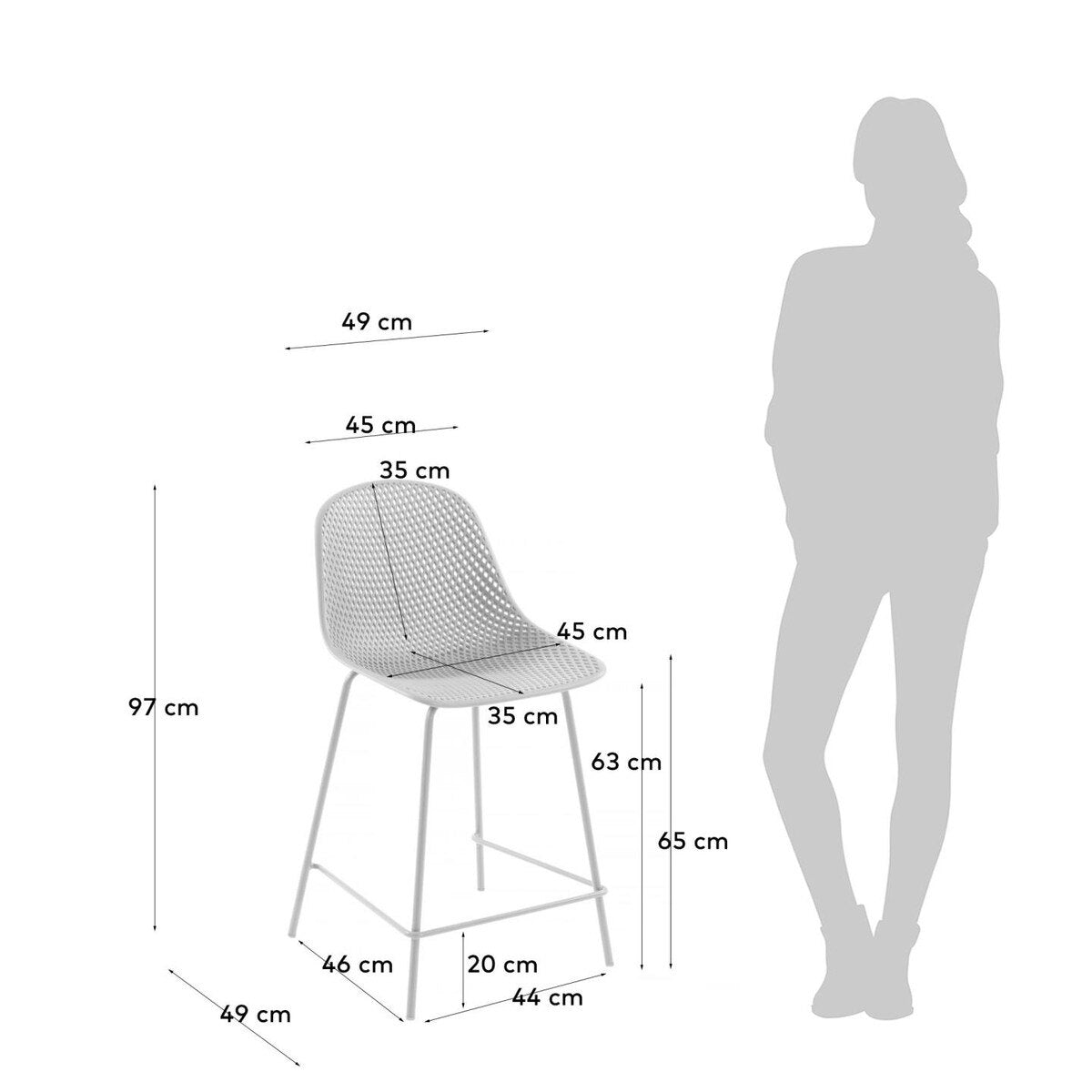 Quinby Bar Stool