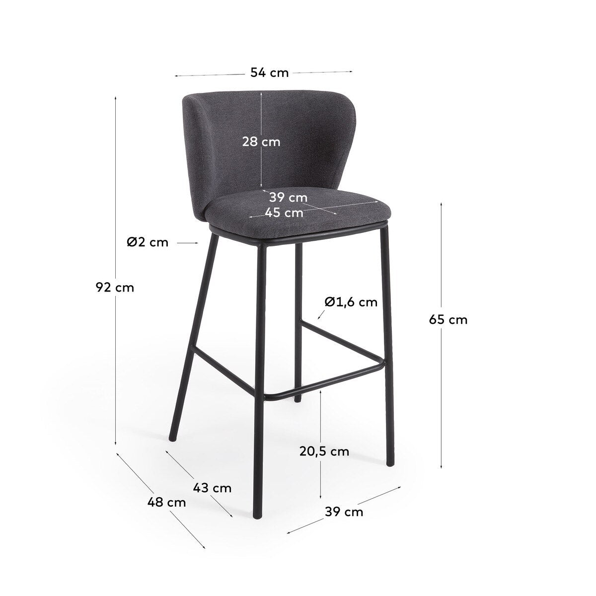 Ciselia Counter Stool