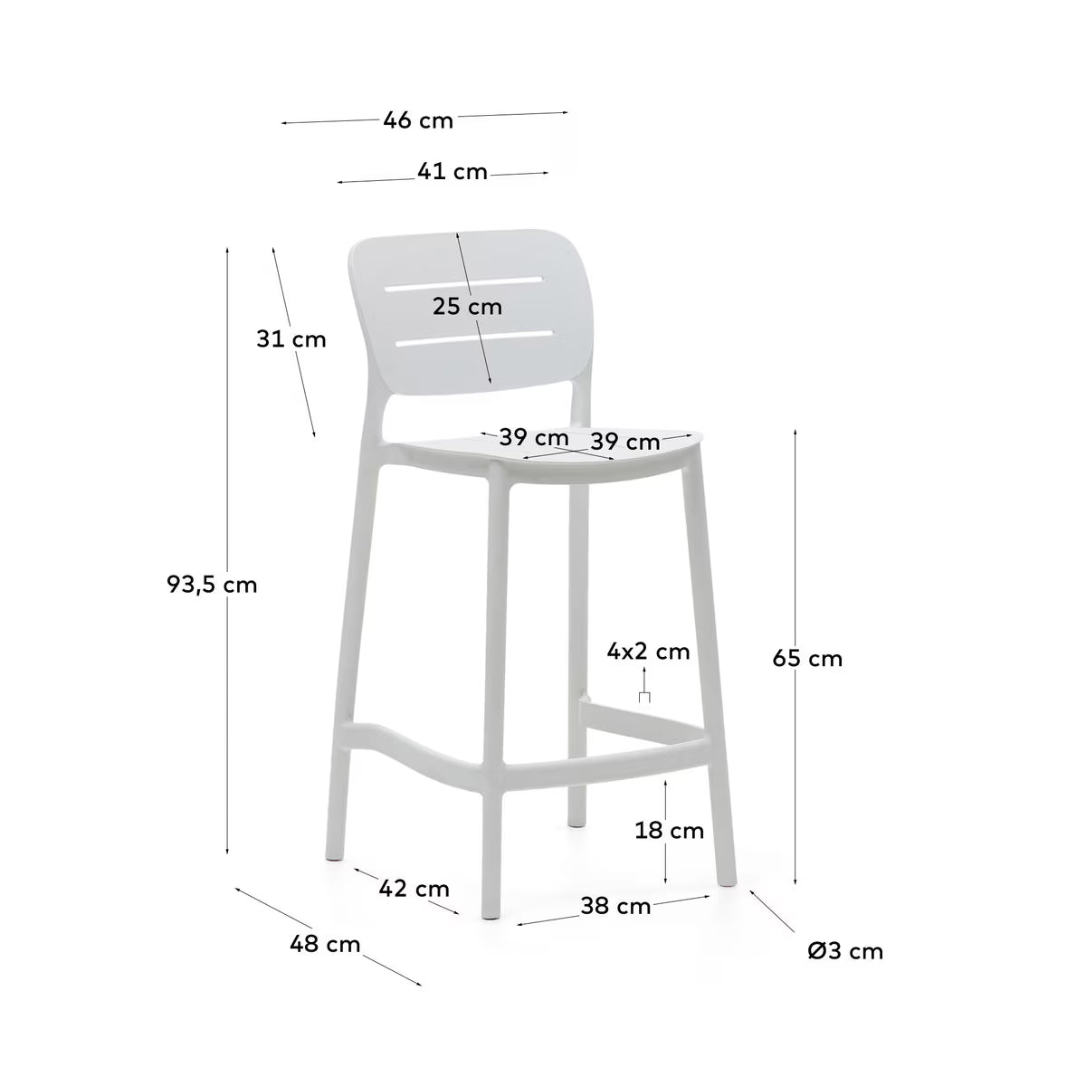 Morella Counter Stool