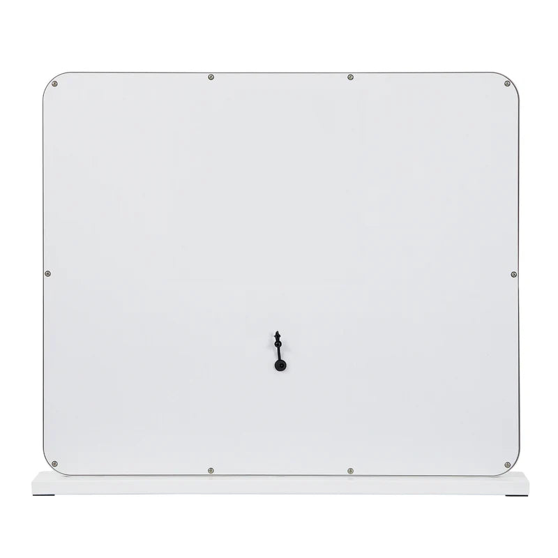 Luna 67cm Rectangle Front Illuminated Vanity Mirror White