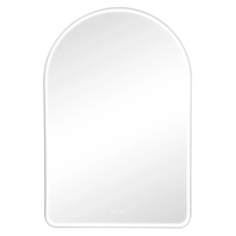 Front Illuminated 90cm LED Arch Mirror