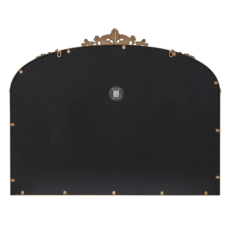 Florence 100cm Baroque Mirror Gold