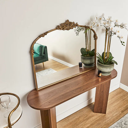 Florence 100cm Baroque Mirror Gold