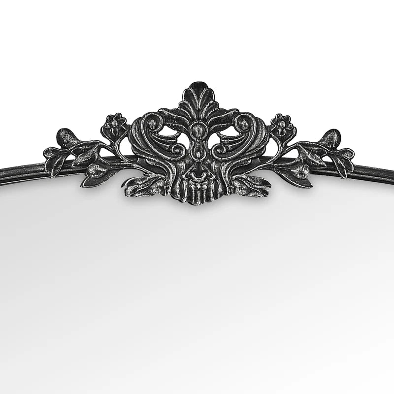 Florence XL 180cm Baroque Mirror Black
