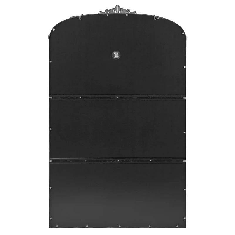 Florence XL 180cm Baroque Mirror Black