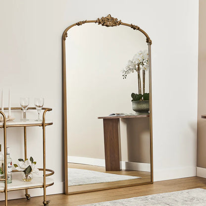 Florence XL 180cm Baroque Mirror Gold