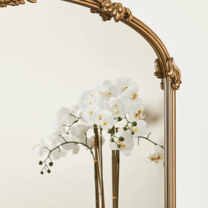 Florence XL 180cm Baroque Mirror Gold