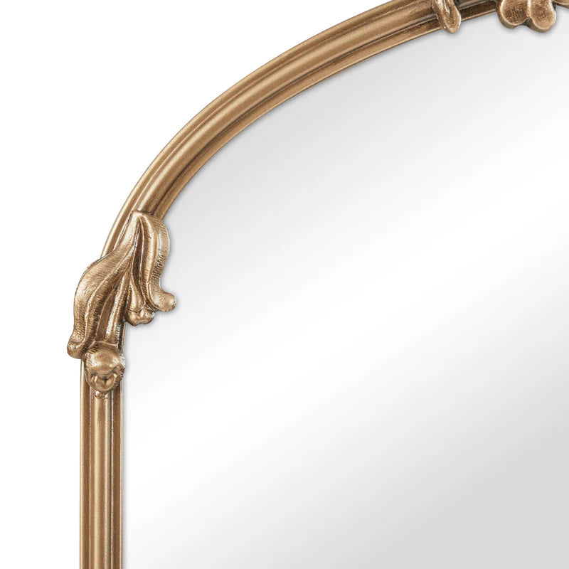 Florence XL 180cm Baroque Mirror Gold
