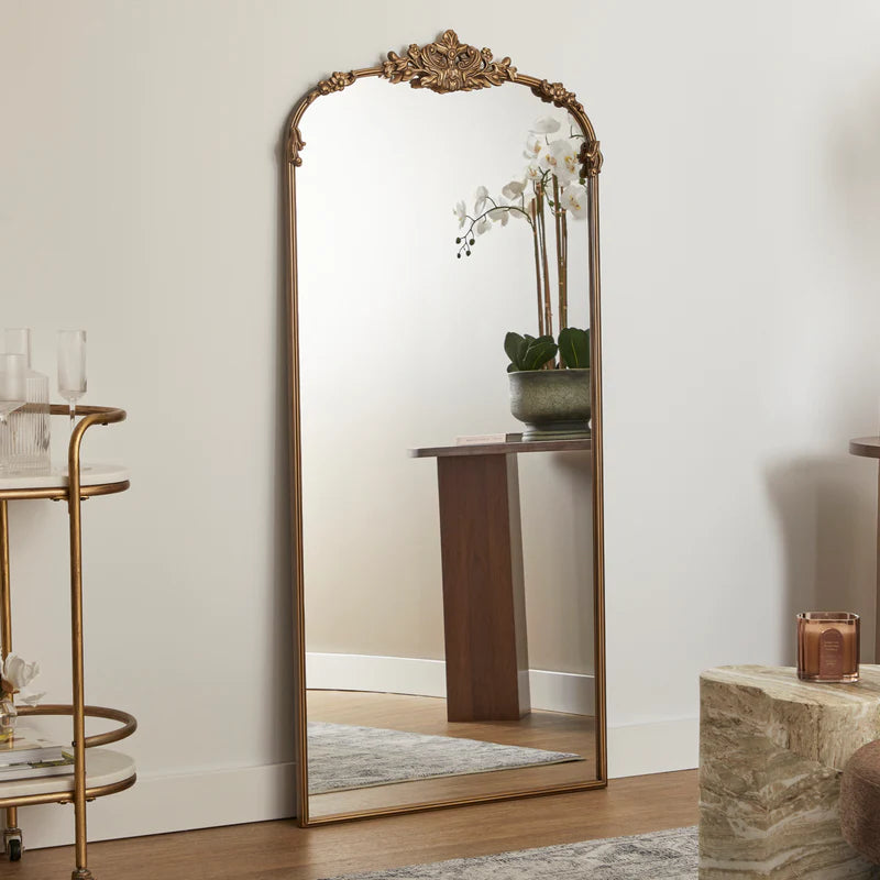 Florence 160cm Baroque Mirror Gold
