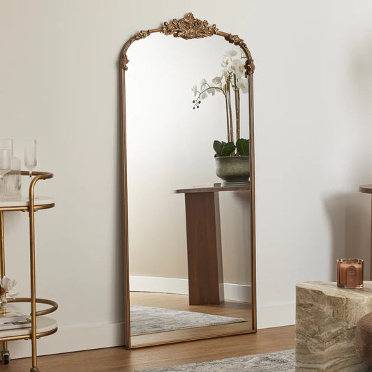 Florence 160cm Baroque Mirror Gold