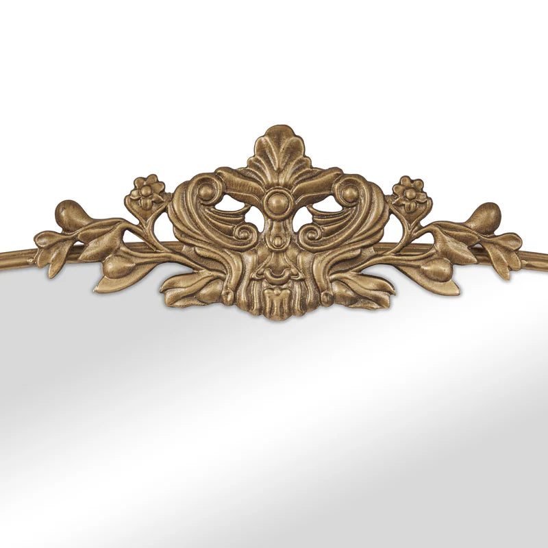 Florence 160cm Baroque Mirror Gold