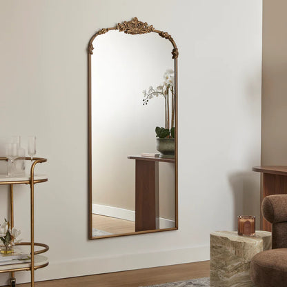 Florence 160cm Baroque Mirror Gold