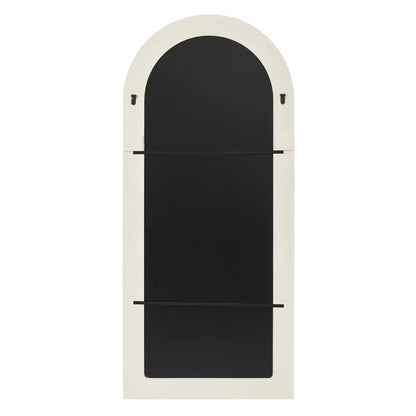 Sienna 180cm Arch Mirror Travertine Look