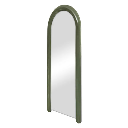 Gigi 180cm Gloss Arch Mirror Green