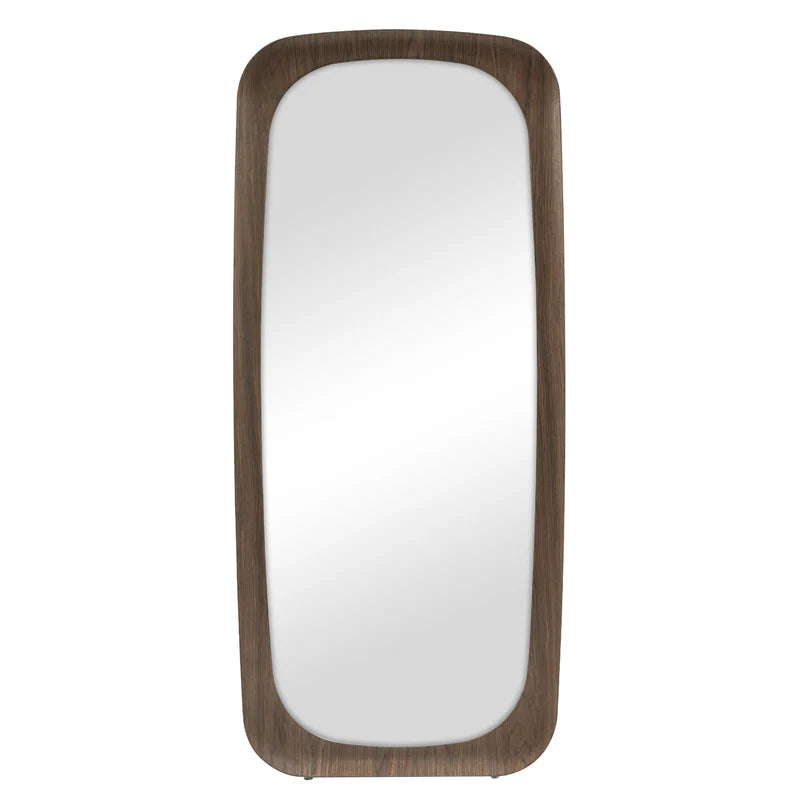 Rue 180cm Rectangle Mirror Walnut