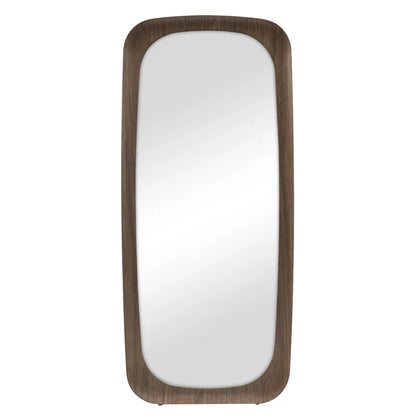 Rue 180cm Rectangle Mirror Walnut
