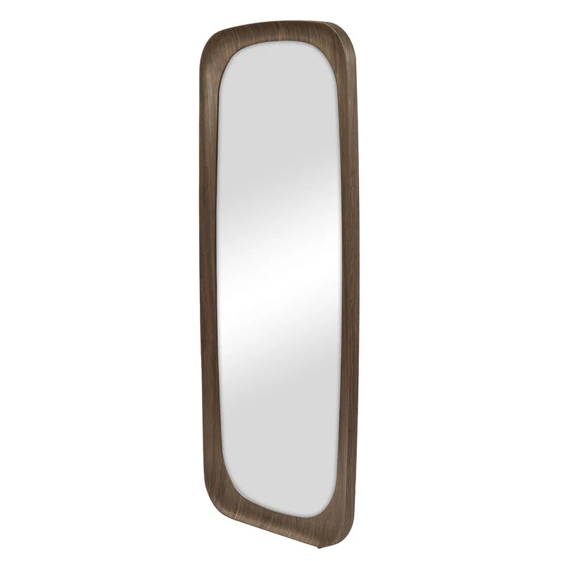 Rue 180cm Rectangle Mirror Walnut