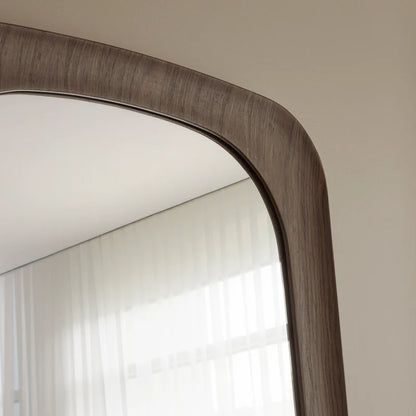Rue 180cm Rectangle Mirror Walnut