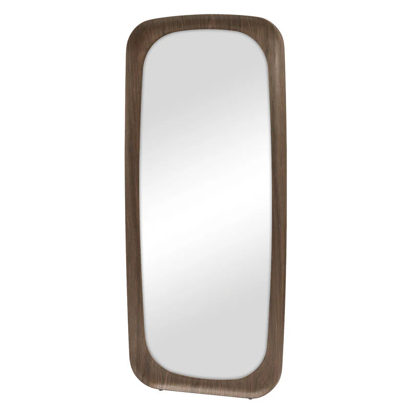Rue 180cm Rectangle Mirror Walnut