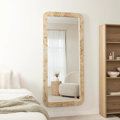 Sebastian 180cm Rectangle Mirror Burl