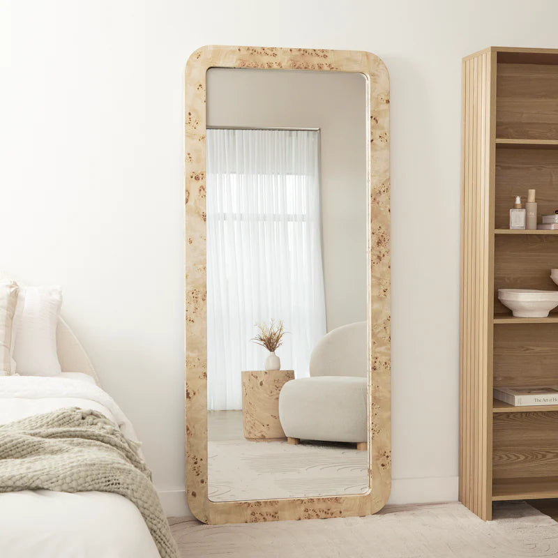 Sebastian 180cm Rectangle Mirror Burl