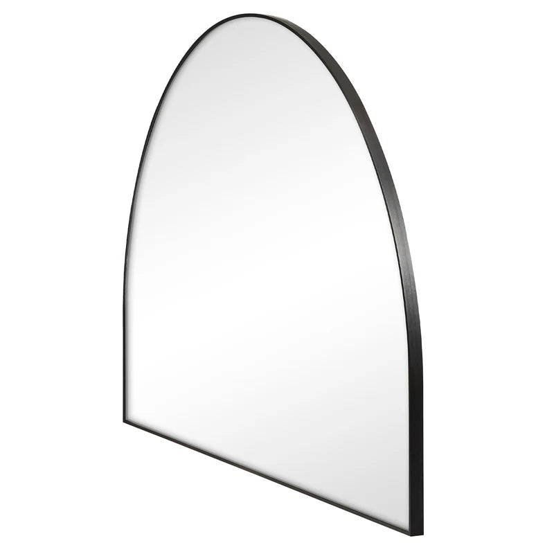 Zali XL 150cm Arched Mirror Black