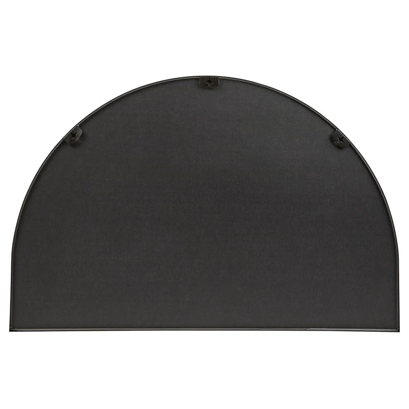 Zali XL 150cm Arched Mirror Black