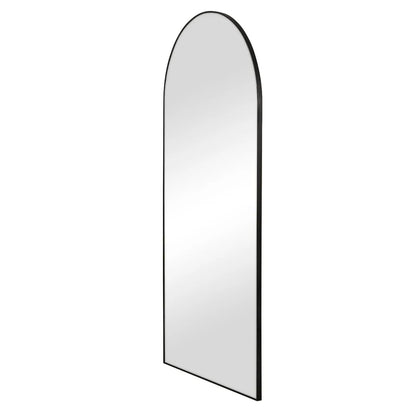 Cindy XXL 200cm Arch Mirror Black