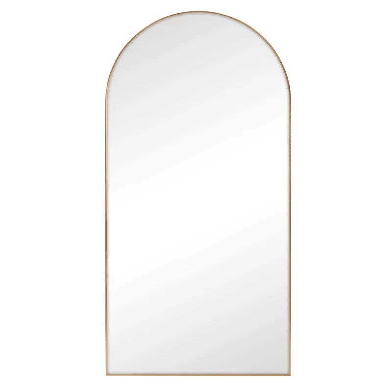 Cindy XXL 200cm Arch Mirror Gold