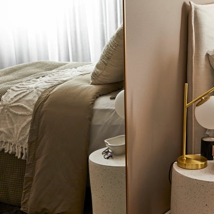 Cindy XXL 200cm Arch Mirror Gold
