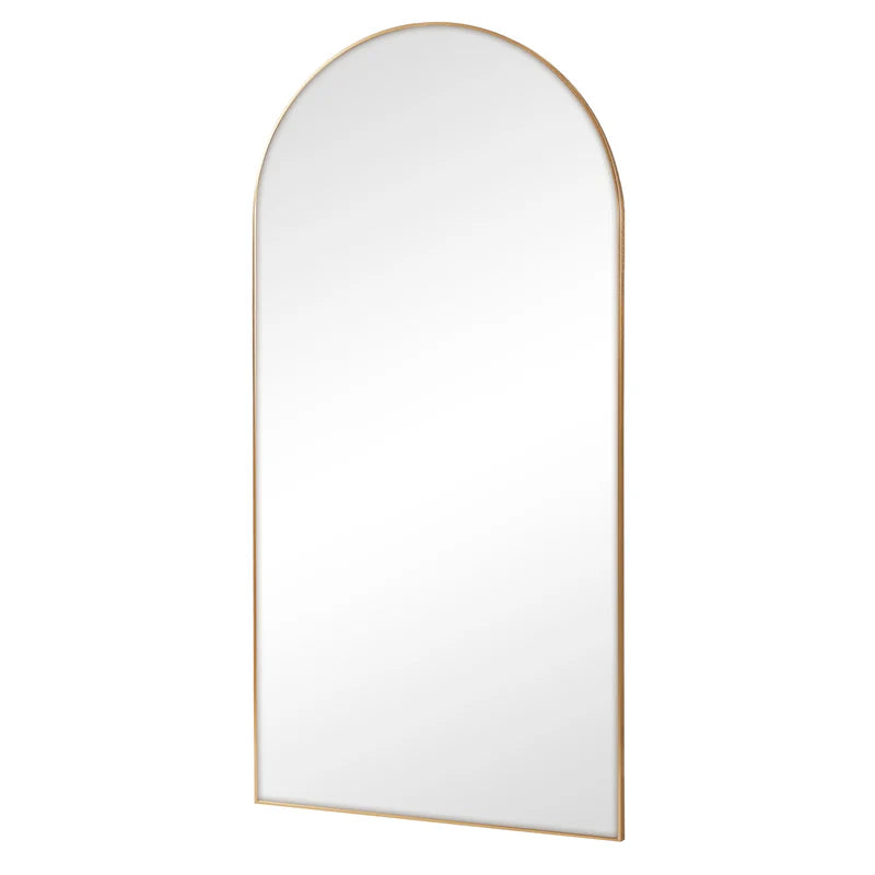 Cindy XXL 200cm Arch Mirror Gold