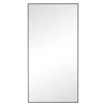 Elle XXL 200cm Rectangle Mirror Black